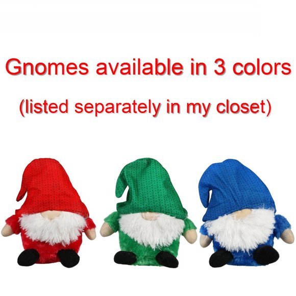 *3/$25* Red Plush Gnome - Picture 3 of 3